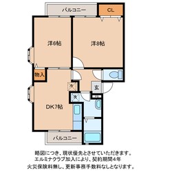 ラルジュＳの物件間取画像